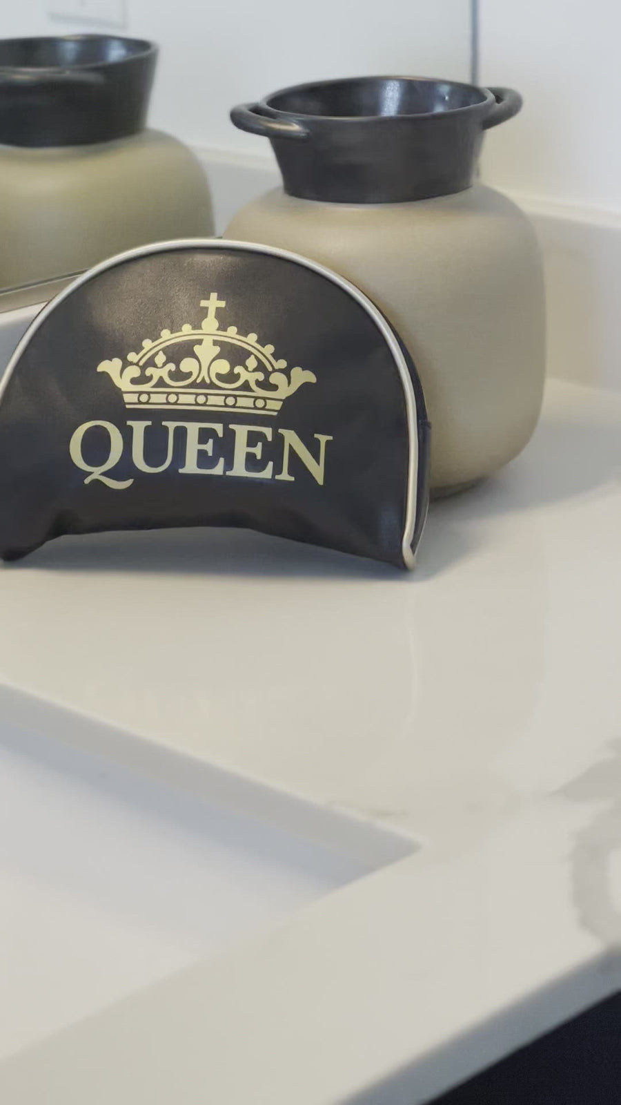 Queen Cosmetic Bag Set