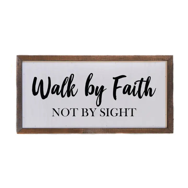 Walk By Faith Canvas