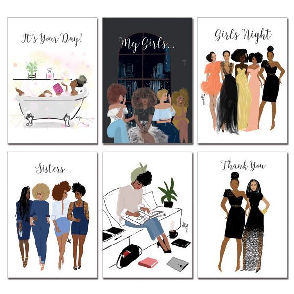 Sister Friends Greeting Card Pack
