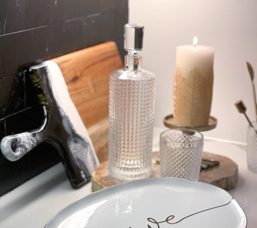 Acacia Resin Cheeseboard