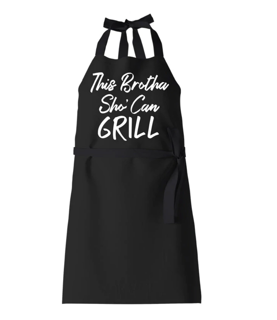 This Brotha Sho' Can Grill Apron